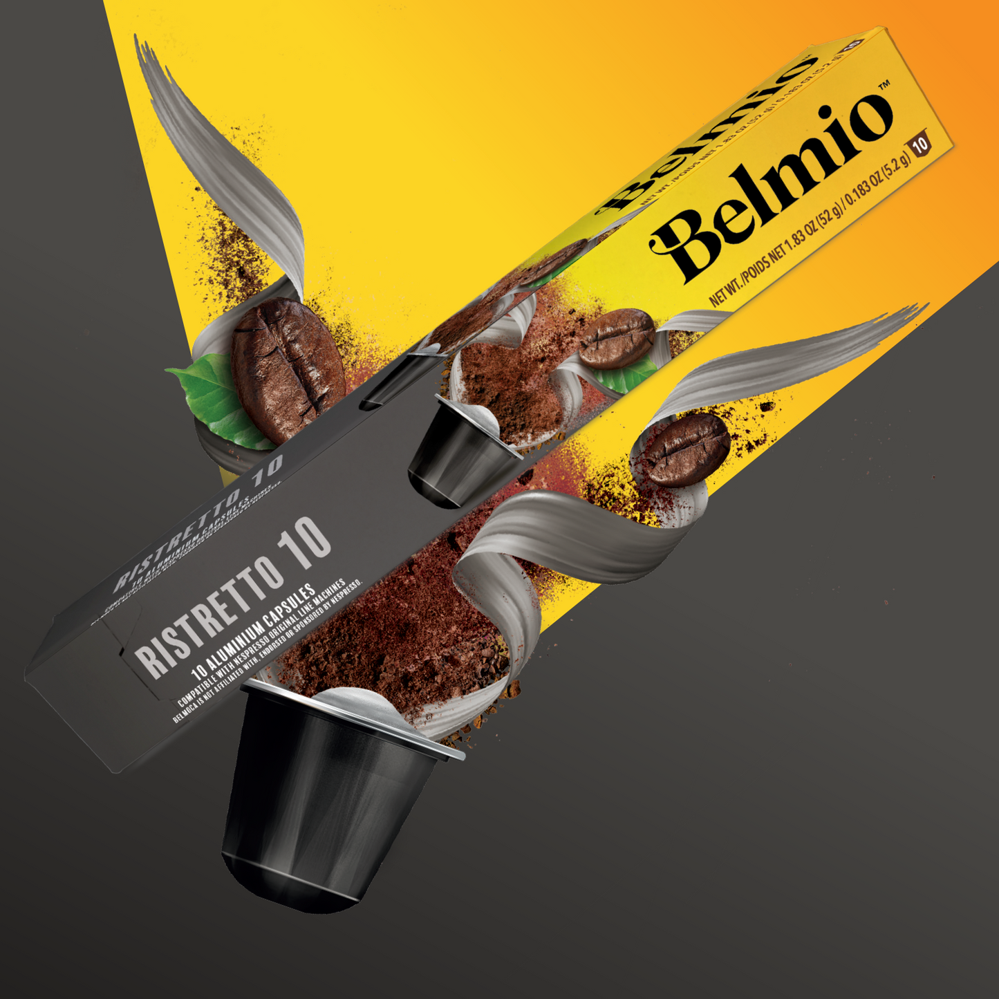 Belmio Ristretto 10бр Nespresso съвместими капсули