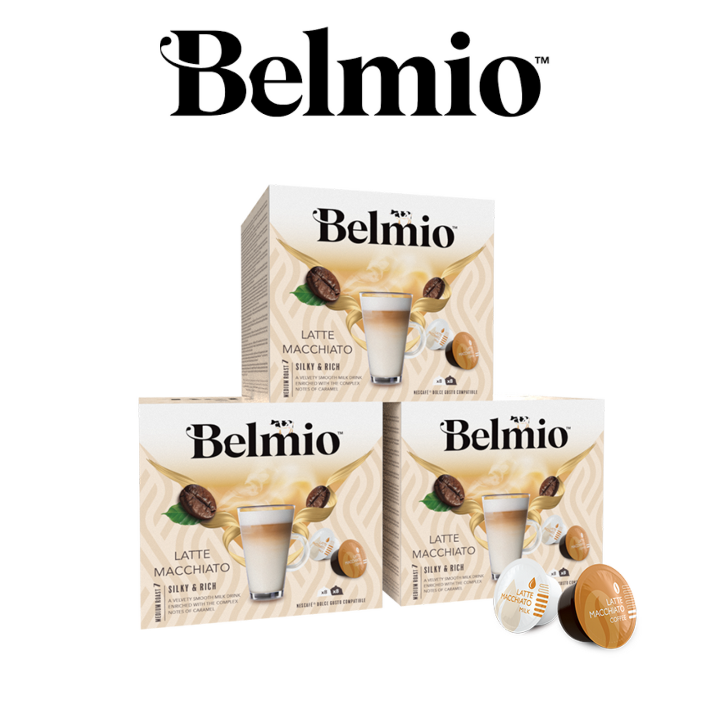Belmio Latte Macchiato 16бр капсули- Dolce Gusto съвместими