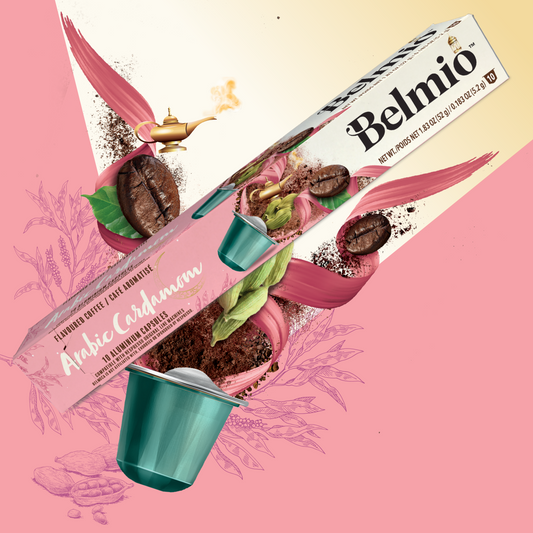 Belmio Cardamom 10бр Nespresso съвместими капсули с вкус на Кардамон