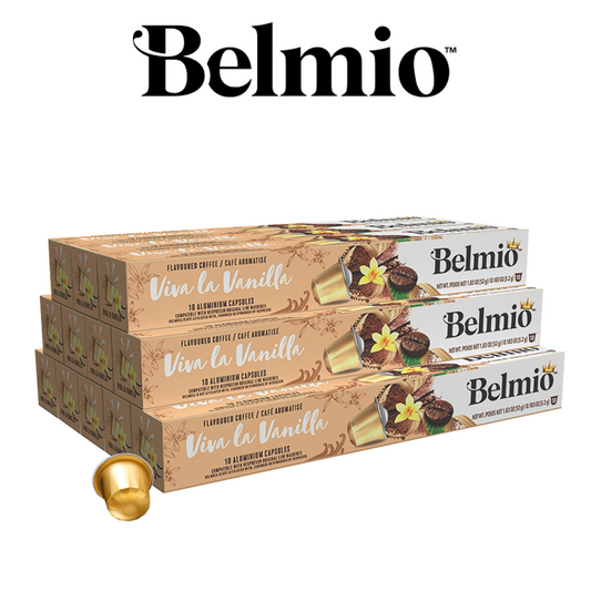 Belmio Viva La Vanilla 120 бр Nespresso съвместими капсули с вкус на Ванилия